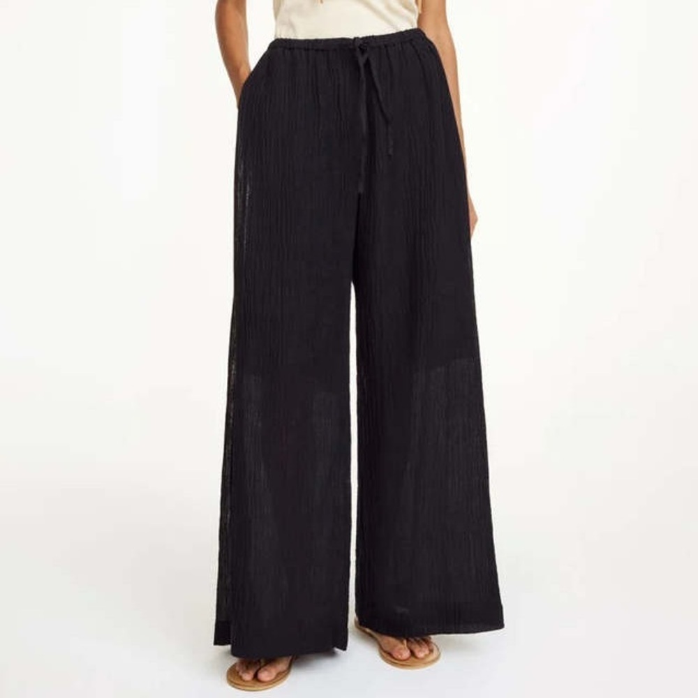 NWT By Malene Birger Clorella Wide-Leg Trousers